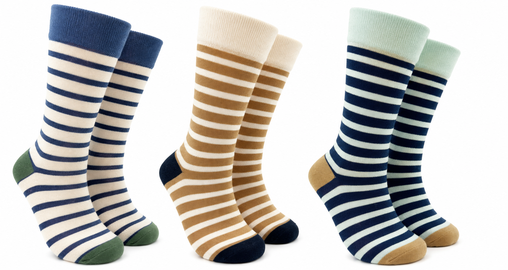 Soft Stripes (Best Boot Socks)